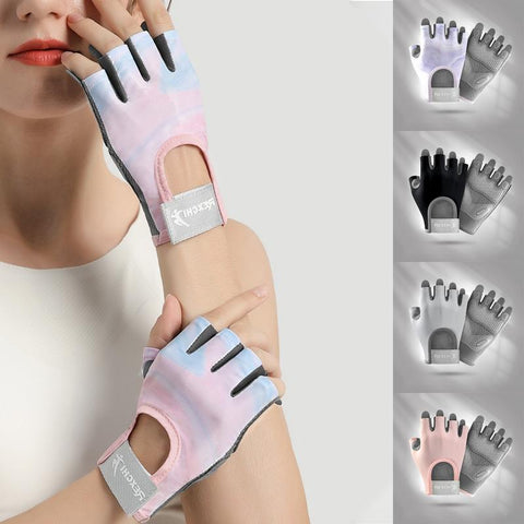 Cycling Gloves Women Fitness Gloves Gym Weightlifting Yoga Bodybuilding Training-OS00751-Veeddydropshipping