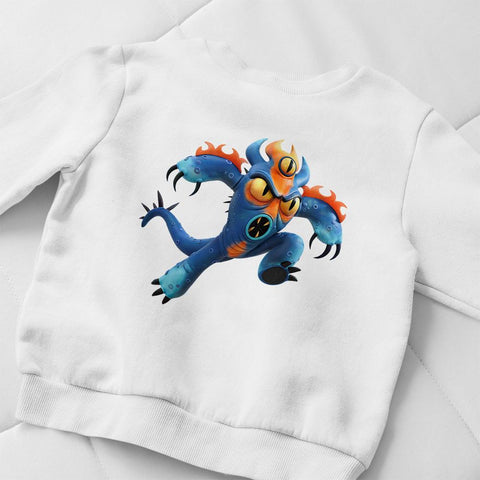 Cozy Simple Baymax Print Kids Boys Sweatshirt Disney Big Hero 6 Fashion-TB01358-Veeddydropshipping