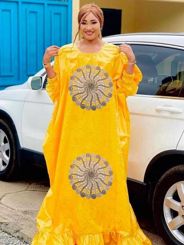 Maternity Dress Dashiki Robe Evening Gowns-WF01684-Veeddydropshipping