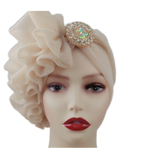 Fashion African Women Hats Headtie Caps-WF01691-Veeddydropshipping