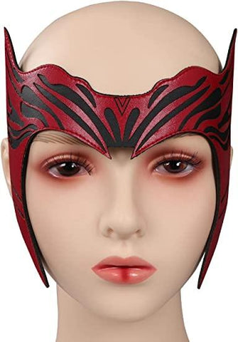 Wanda Maximoff Cosplay Hair Wigs Mask-WF01612-Veeddydropshipping