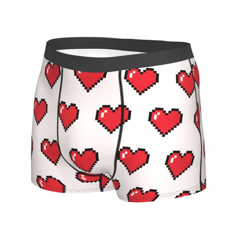 Art Boxer Briefs Shorts Panties Polyester Underwear Male-MF01439-Veeddydropshipping