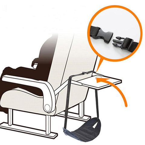 Comfy Hanger Travel Airplane Footrest Hammock-HA01637-Veeddydropshipping