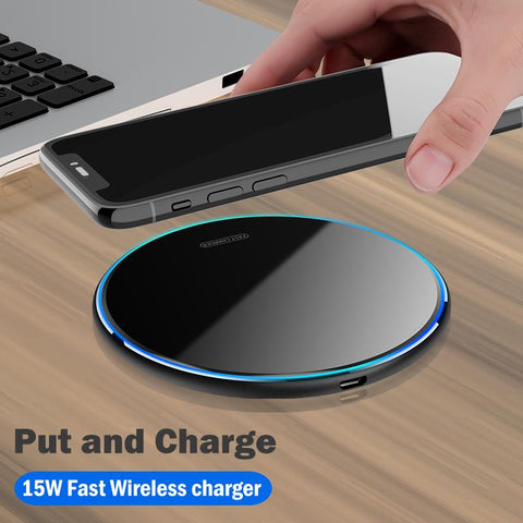 15W Fast Qi Wireless Charging Pad for Ulefone Armor 10 11-PA01103-Veeddydropshipping