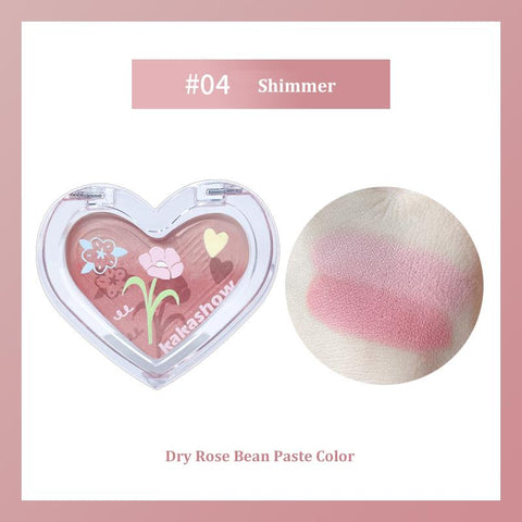 Gradient Blush Palette Cheek Silky Powder Matte-BH00718-Veeddydropshipping