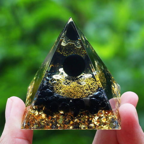 Pyramid Energy Generator Natural Amethyst-TI00678-Veeddydropshipping