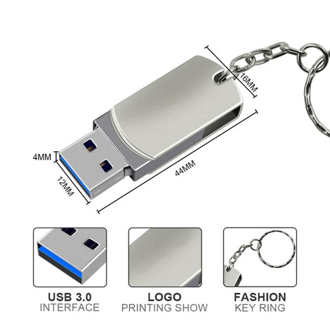 New 2023 Usb 3.0 Pendrive 2TB High Speed Pen Drive 16TB Metal Cle Usb Flash Drive 4TB 8TB-PA00976-Veeddydropshipping