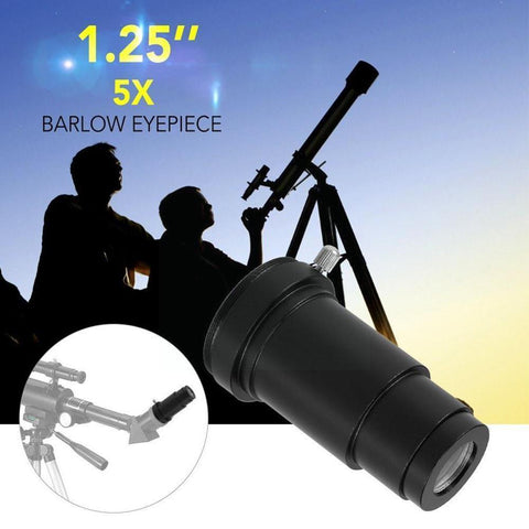 1.25 Inch 5x 3x Barlow Lens Telescope Eyepiece Set-PA01221-Veeddydropshipping