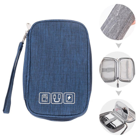 Organizer Travel USB Gadgets Wires Charger Power Battery Phone-BS00577-Veeddydropshipping