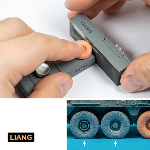 3D Printing Resin+Metal Model Sand Paper Holder Glue-free Sanding Board-TB01469-Veeddydropshipping