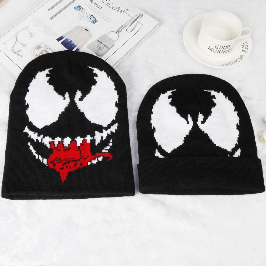 Warm Hat Elastic Cotton Beanie Black-Veeddydropshipping