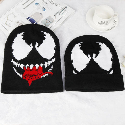 Warm Hat Elastic Cotton Beanie Black-Veeddydropshipping