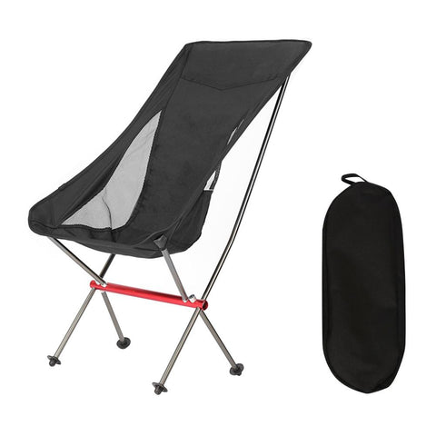 Portable Camping Chair Folding Outdoor Moon Chair-HA01674-Veeddydropshipping