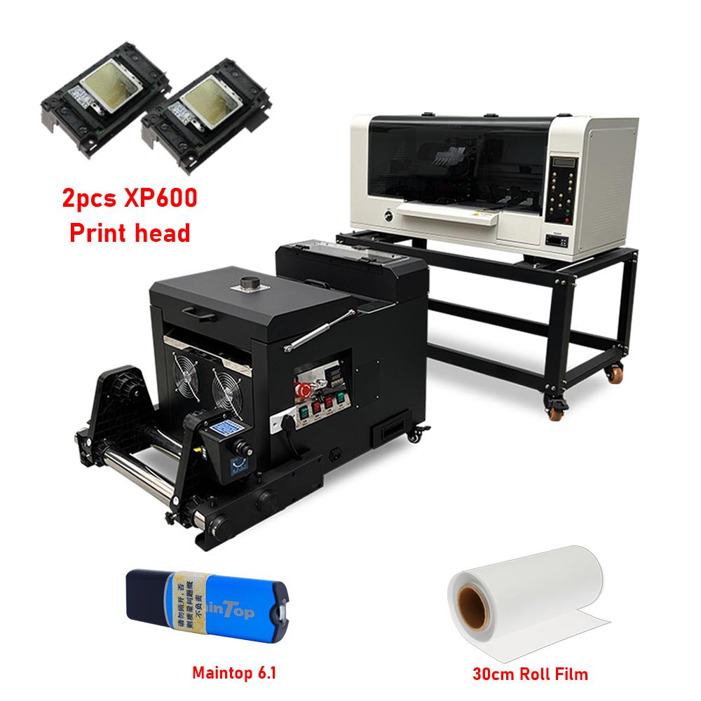 A3 DTF printer with dual XP600 printing head T-shirt printing machine heat transfer printing directly to film-Veeddydropshipping
