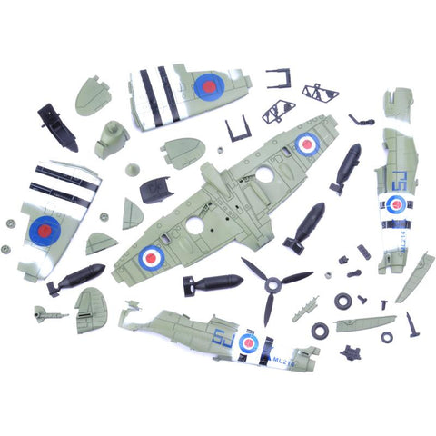 1Pcs Random 22*18CM Assemble Fighter Model Toys Building Tool Sets Aircraft-TB01464-Veeddydropshipping
