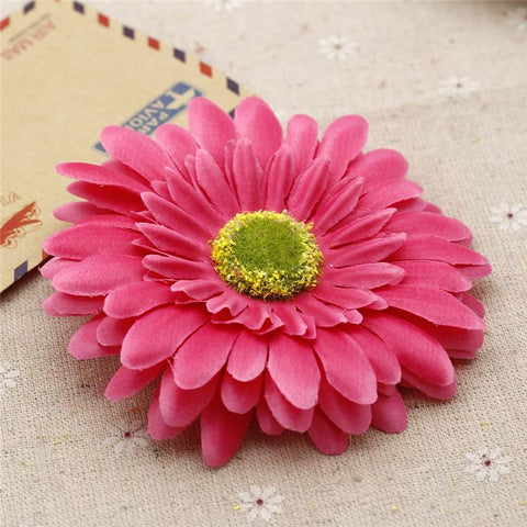 Silk Artificial Flowers Sunflower Gerbera-HA00755-Veeddydropshipping