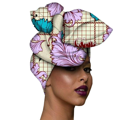African Headscarf Women Head Wrap-WF01525-Veeddydropshipping