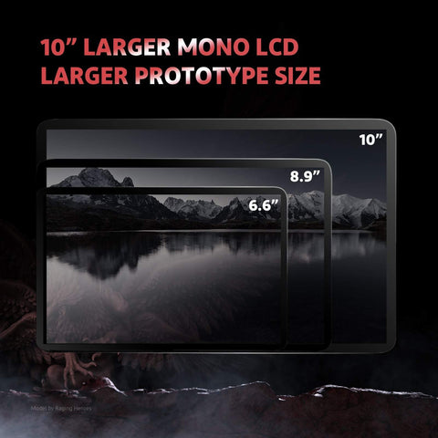Mono MSLA 3D printer UV resin curing 8K liquid crystal 3D printer 10 ''8K liquid crystal printing