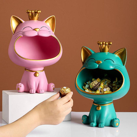 Figurine Big Mouth Cats Storage Box Home Decor-HA00341-Veeddydropshipping