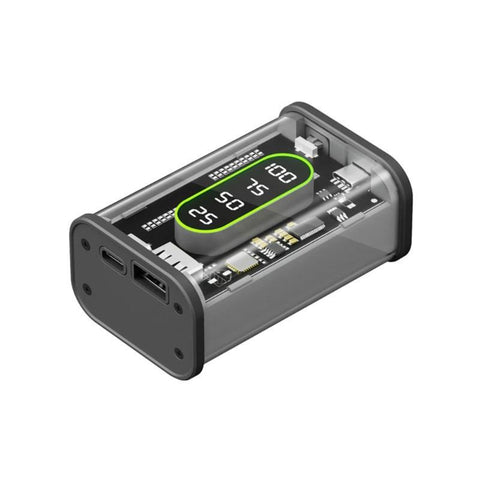 Professional Battery Storage Box Quick Charge DIY Power Bank Box Case Polymer-CE00206-Veeddydropshipping
