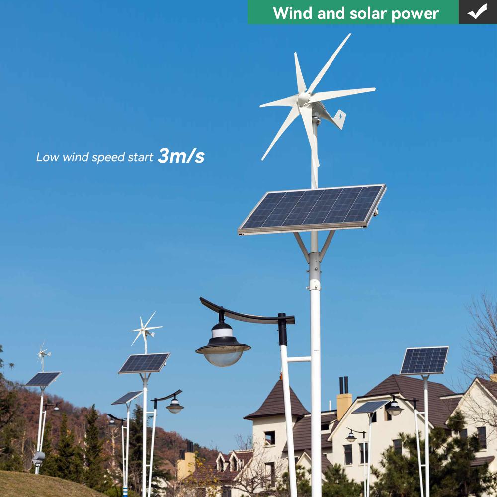 Wind Turbine Generato With Charge Controller-TI00650-Veeddydropshipping