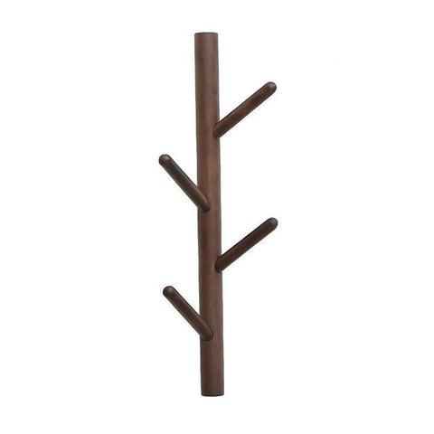 Wooden 4 Hooks Nordic Creative Wall Home Decor-HA01553-Veeddydropshipping