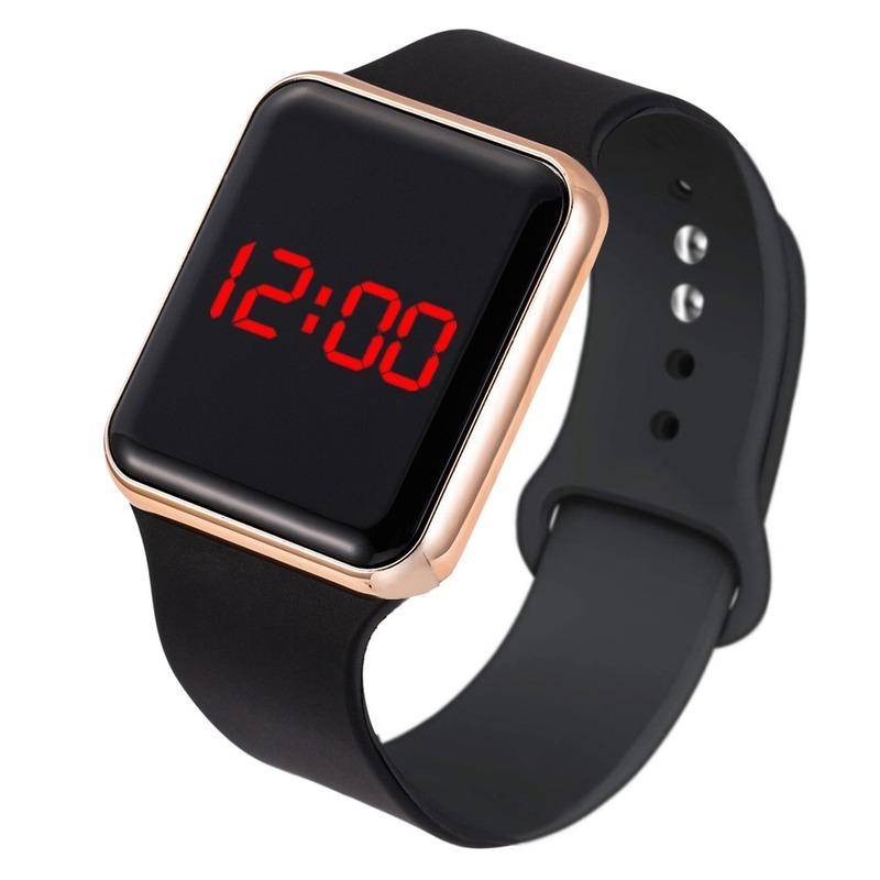 Watch Square Silicone Electronic Watch  digital -JW01043-Veeddydropshipping