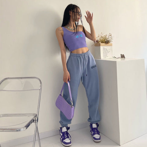 Print Harem Pants Hip Hop Dance Jogger Sweatpants-WF00371-Veeddydropshipping