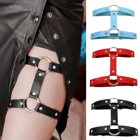 Women Sexy Elastic Garter Leg Belt-WF00730-Veeddydropshipping