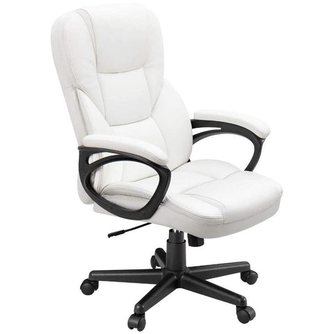 Faux Leather High-Back Executive Office Chair-HA01604-Veeddydropshipping