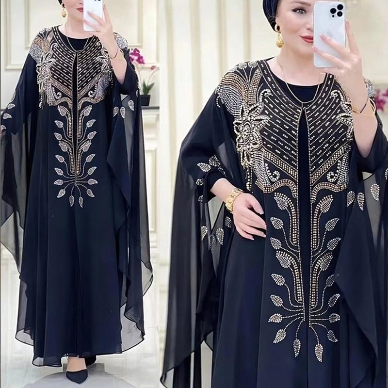 Muslim Kaftan Abaya Women Dresses-Veeddydropshipping