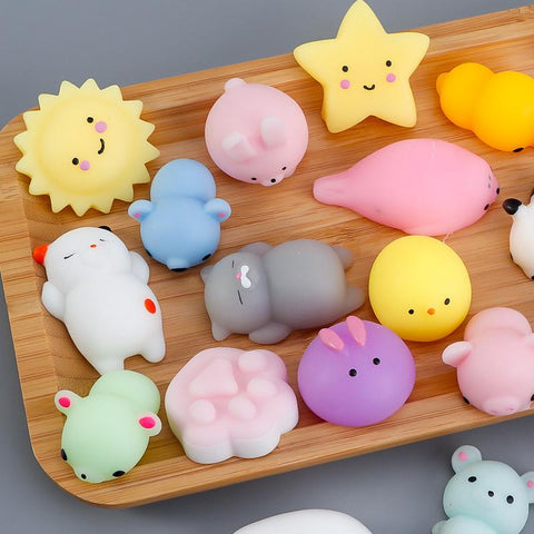 50-5PCS Mochi Squishies Kawaii Anima Squishy Toys For Kids Antistress-TB01544-Veeddydropshipping