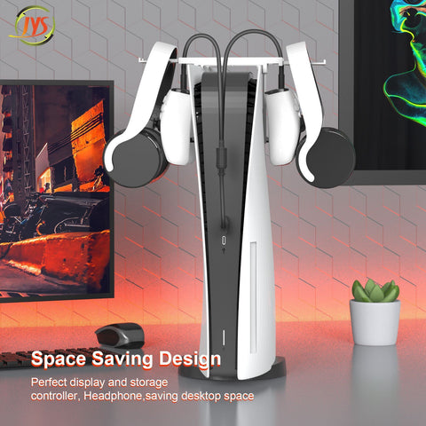 For PS5 handle pole type bracket 1/2 charging cable set wireless handle/headset -CE01159-Veeddydropshipping