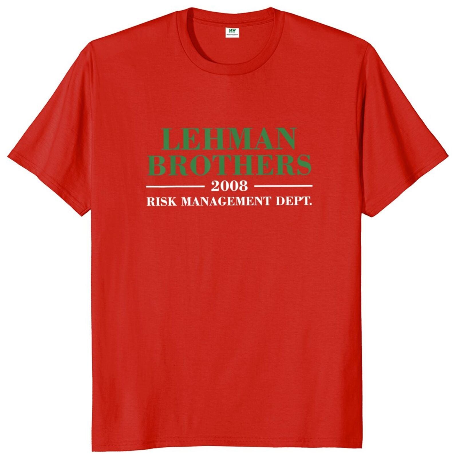 Risk Management Department T-shirt 2022 Fashion Casual Men's-Veeddydropshipping