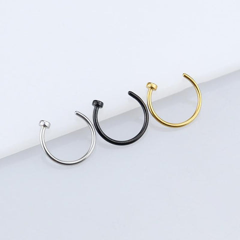 Sexy C Lip Ring Accessories Body Piercing Jewelry For Womem
