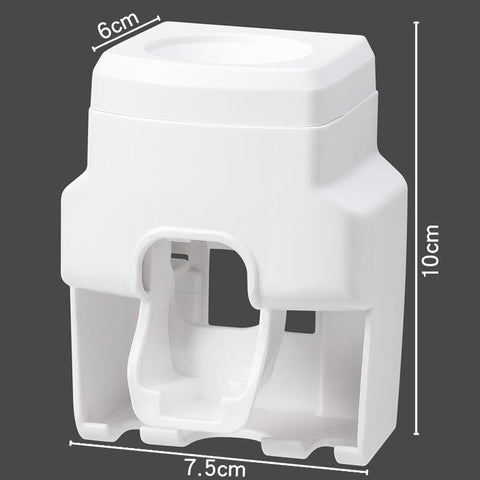 Toothbrush Holder Set Toothpaste Dispenser-HA01022-Veeddydropshipping