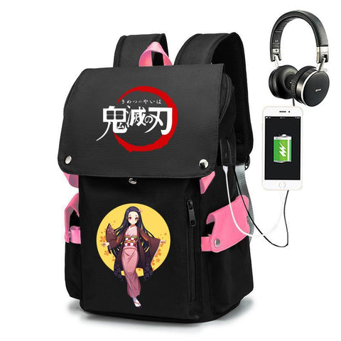 School Bag Oxford Laptop Bags Boy Girl School Backpack-BS00317-Veeddydropshipping