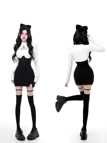 Korean Style Women Elegant Sexy Mini Skirt-WF00624-Veeddydropshipping