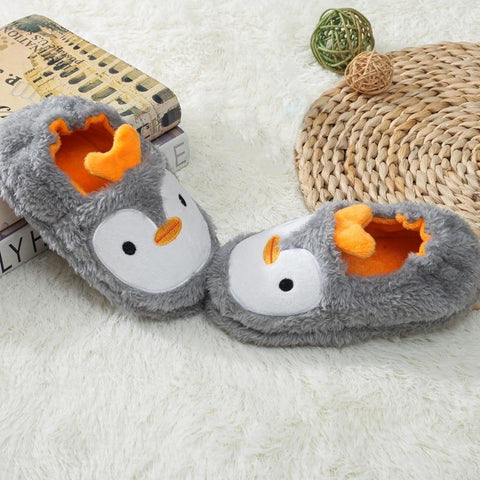 2022 Winter Cute Penguin Kids Slippers Comfortable Baby Warm-TB00125-Veeddydropshipping