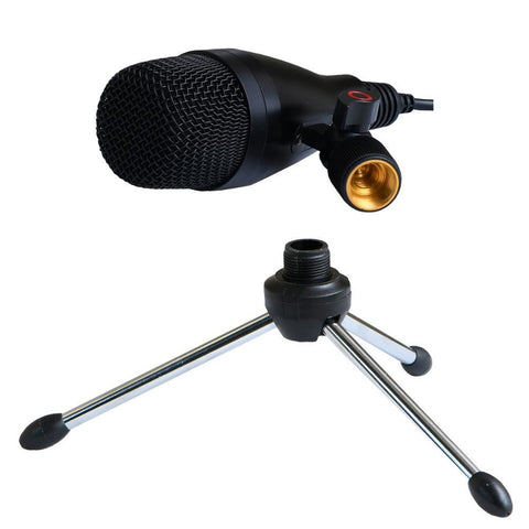 USB Microphone Cardioid Electret Recording With Tripod  for Podcast Computer -CE01241-Veeddydropshipping
