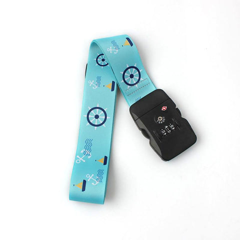 Cross Belt Adjustable Travel Suitcase Band Luggage Suitcase-BS00722-Veeddydropshipping