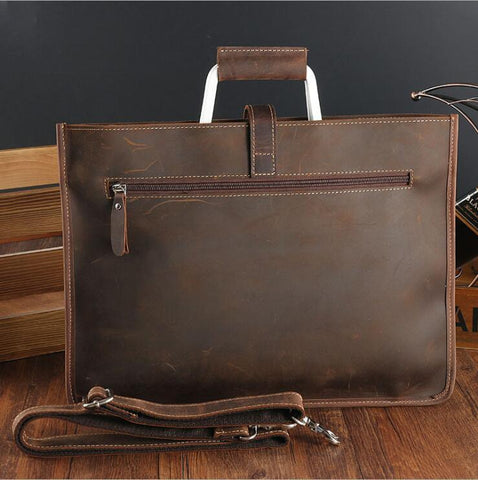 File Document Purse Wallet Top Layer Ipad Leather-BS00453-Veeddydropshipping