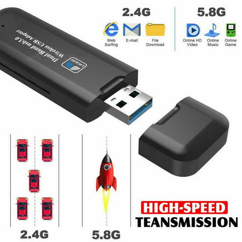 WiFi Dual Band Wireless Network Adapter-CO01409-Veeddydropshipping