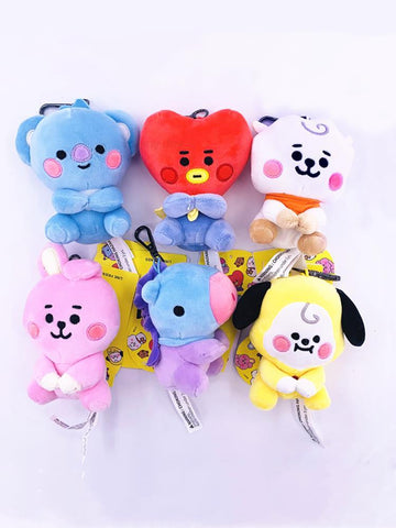 Kawaii Bt21 Koya Chimmy Tata Cooky Plush Toy Animal Stuffed Plush-TB01562-Veeddydropshipping
