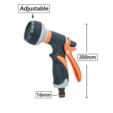 Watering Gun Garden Nozzle Garden Hose Irrigation Adjustable-AM00499-Veeddydropshipping