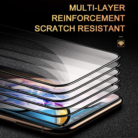 1-4PCS 9D Screen Protector Tempered Glass for IPhone 14 13 12 11 Pro Max Protective-PA00569-Veeddydropshipping