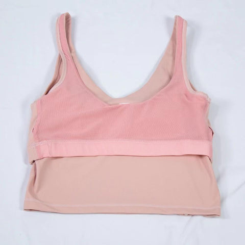 LuliuWomen&#39;s Sports U-Vests Bra Bodybuilding Back Bra Jogging With -OS00623-Veeddydropshipping