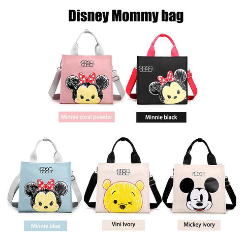 Disney Baby Tote Bag Mommy Bag Nappy Backpack Waterproof-TB00254-Veeddydropshipping