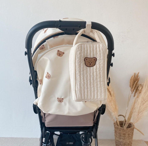 Cute Bear Mommy Bag Diaper Nappy Baby Stuff Organizer Stroller-TB00231-Veeddydropshipping