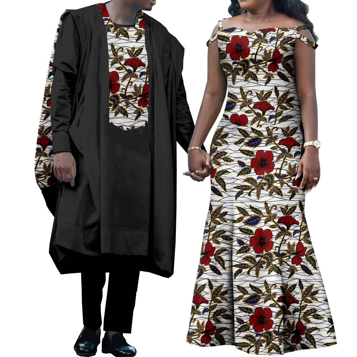 African Clothes for Wedding Dashiki Dresses-WF01723-Veeddydropshipping